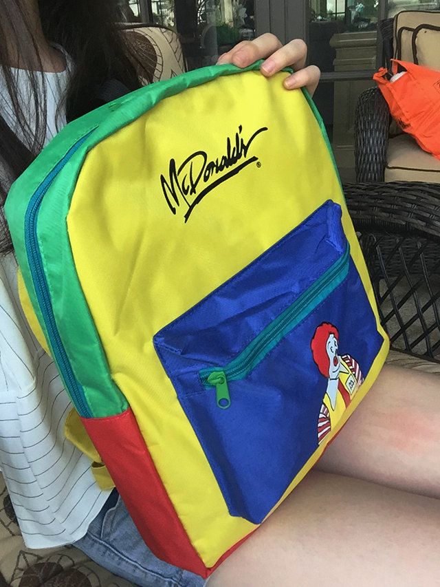 mcdonald's backpack 2019