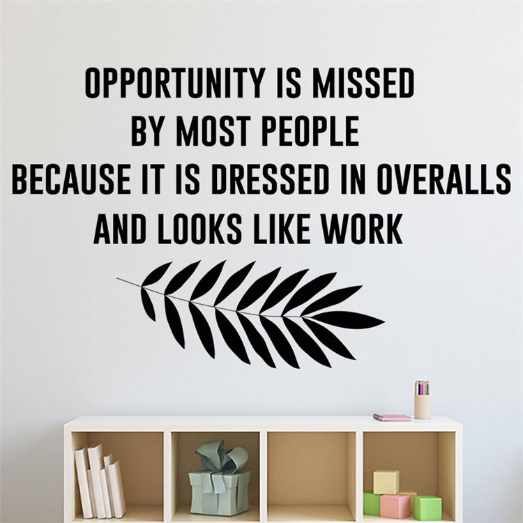 Famous Inspirational Quotes Wall Decals Vinyl Lettering Wall Sticker