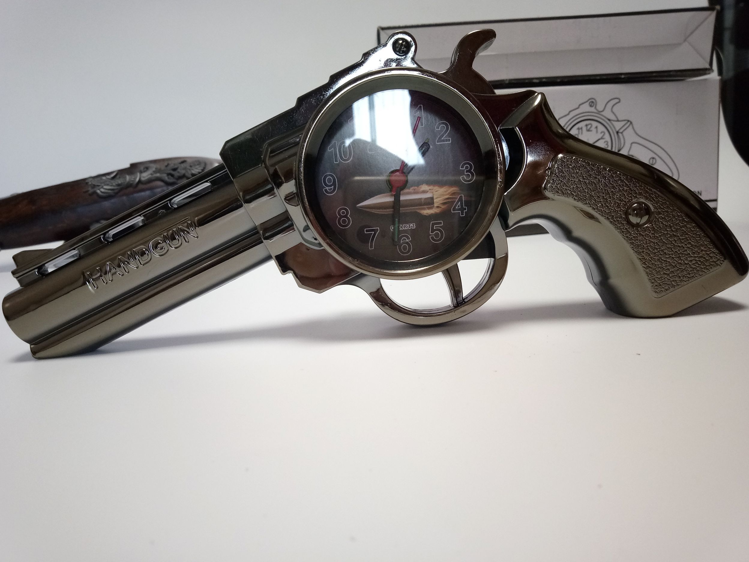 despertador arma