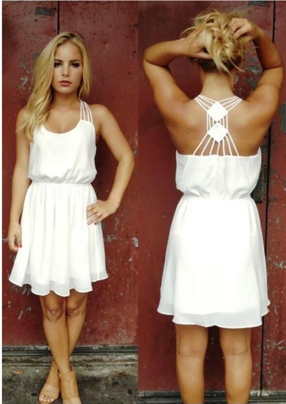strappy homecoming dresses