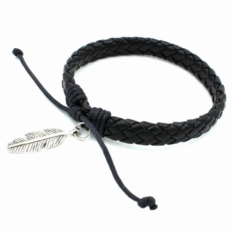 Mens Womens Braided Leather Rope Woven Wrap Surfer Cuff Bracelet - Womens Braided Leather Bracelet Mens Womens Braided Leather Rope Woven Wrap Surfer Cuff Bracelet - Womens Braided Leather Bracelet