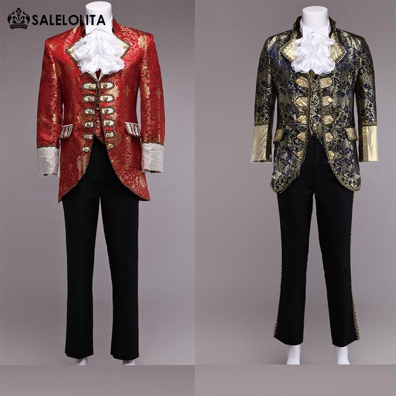 pantalon ensemble complet King Prince Renaissance Médiéval Hommes cosplay costume uniforme manteau 