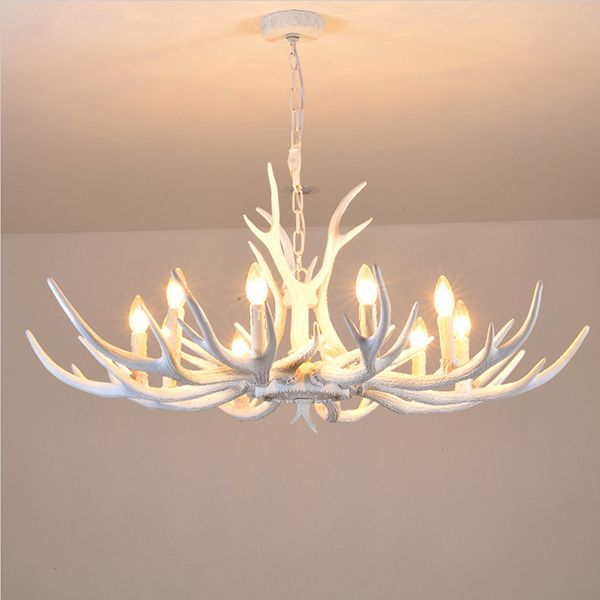modern antler chandelier