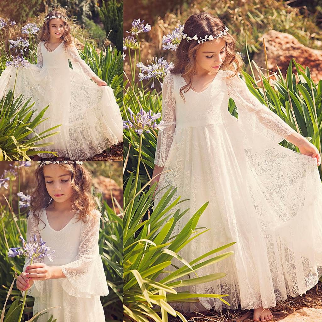 flower girl vintage dresses