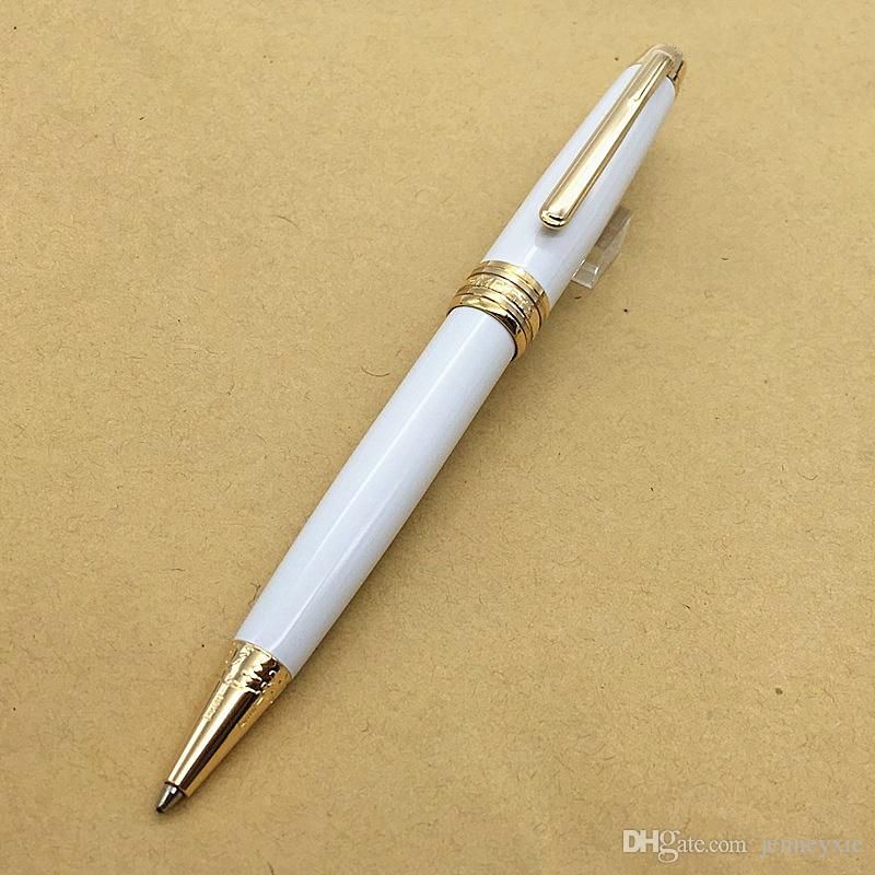Grosshandel Hochwertige Beste Design Weisse Farbe Mit Silber Gold Clip Mb Kugelschreiber Fur Das Beste Geschenk Von Bangkun 10 36 Auf De Dhgate Com Dhgate