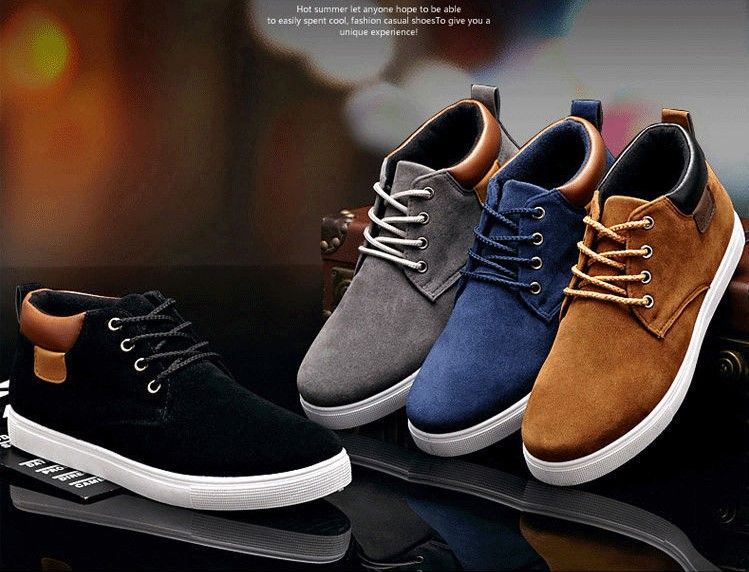 suede casual shoes mens