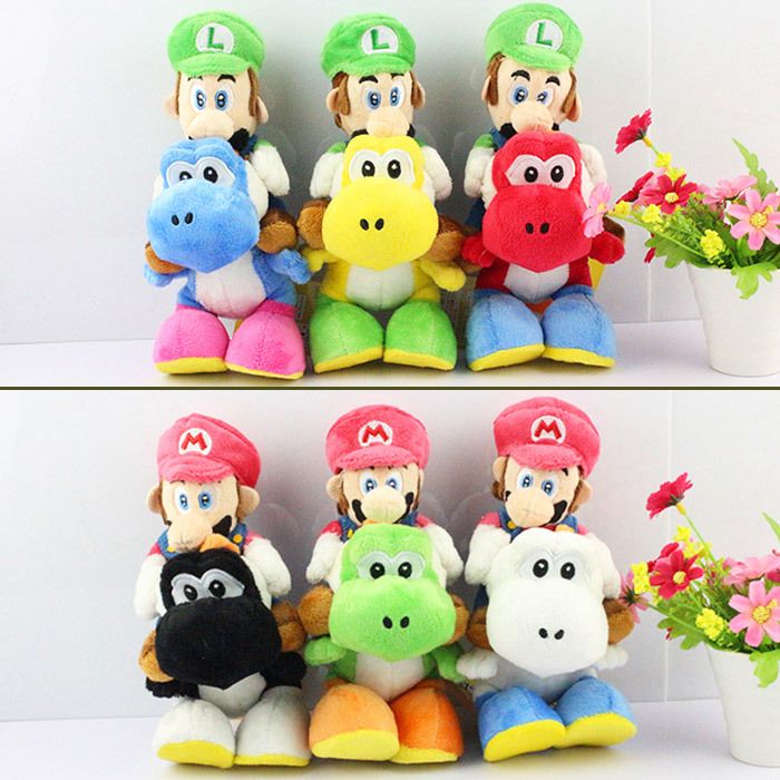 mario riding yoshi plush