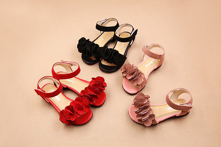 Bébé filles chaussures vernies sandales en cuir semelle occasion fête taille 3-7 nouveau!