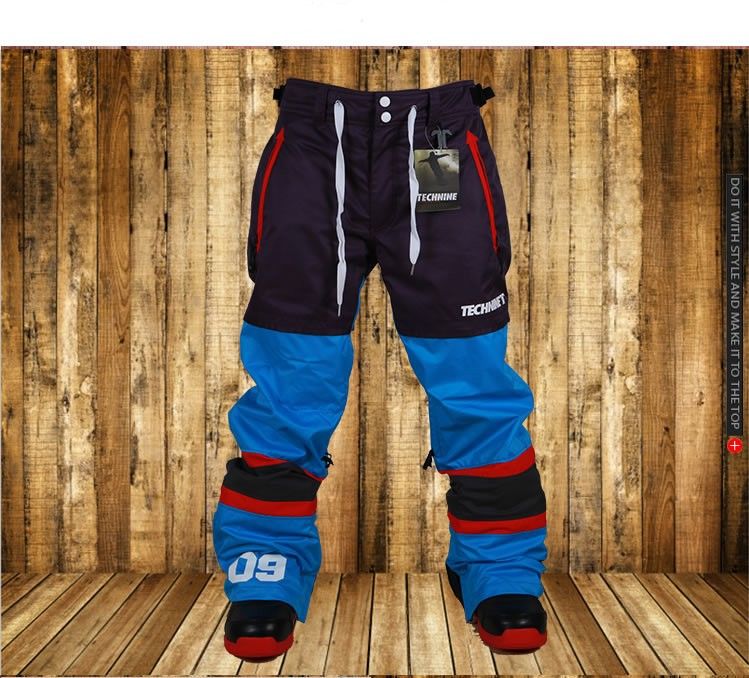 2021 Newest 2016 Cotton Ski Snowboard Pants Men Waterproof Thermal More Colors Trousers Male