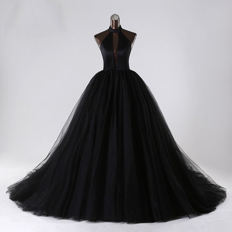 black wedding dresses 2017