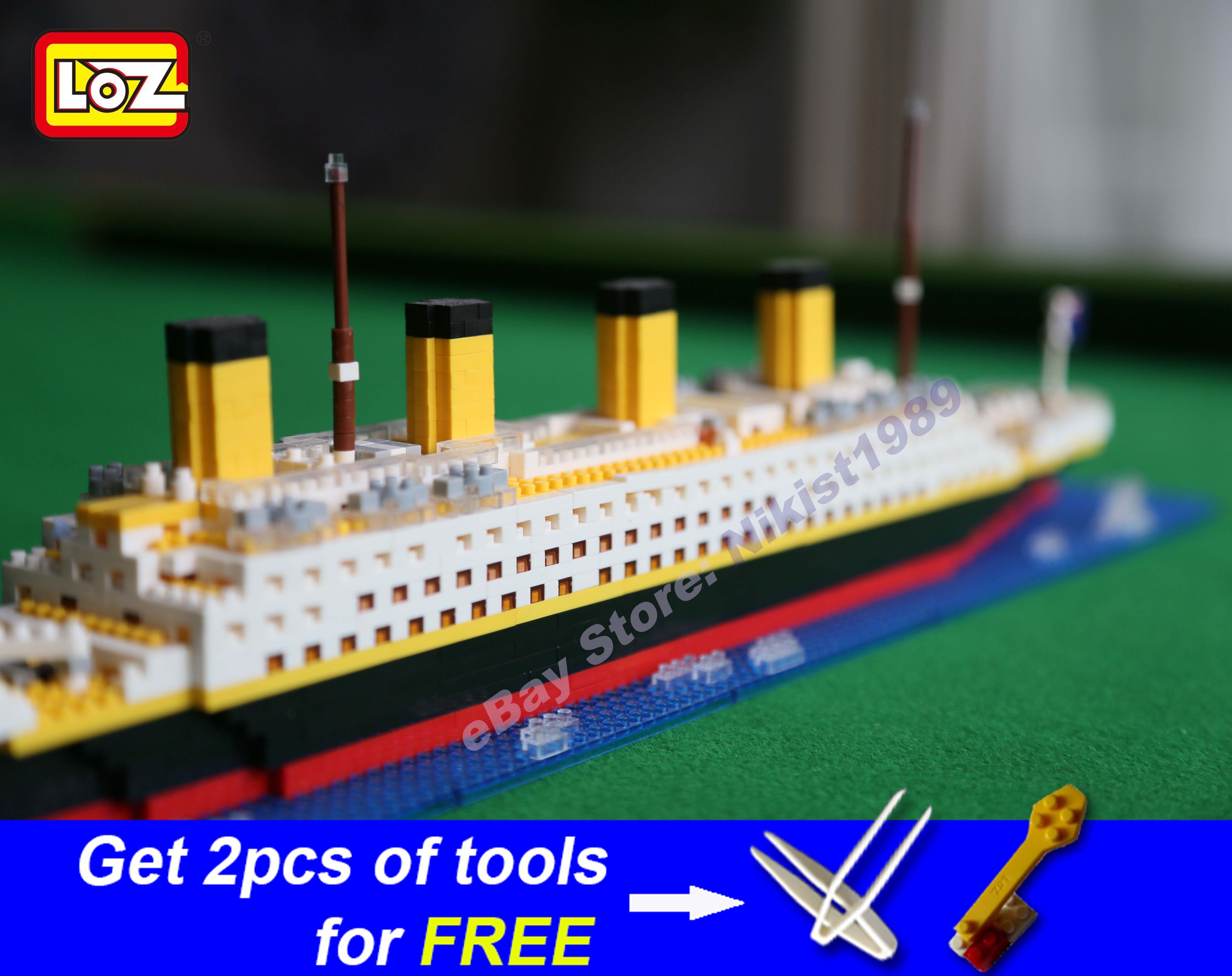 nanoblocks titanic