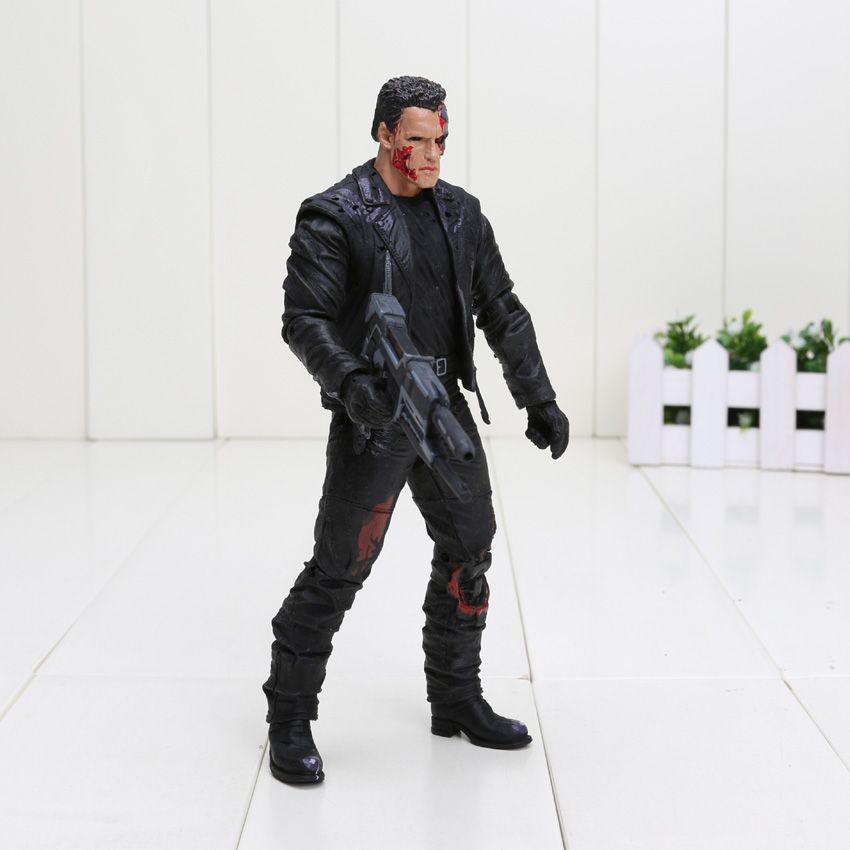 Action Figure The Terminator PVC kids toy arnold schwarzenegger t-800 t-1000