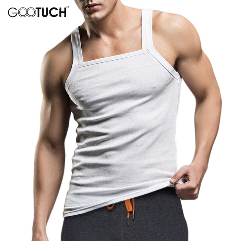 Acheter Square Neck Men Débardeurs T Shirts Pour Hommes Débardeur De Mode  Débardeur En Coton Fanila Masculina 4XL 5XL 6XL Chemise Sans Manches G 2496  De 7,67 € Du Georgehunterdh | Fr.DHgate.Com