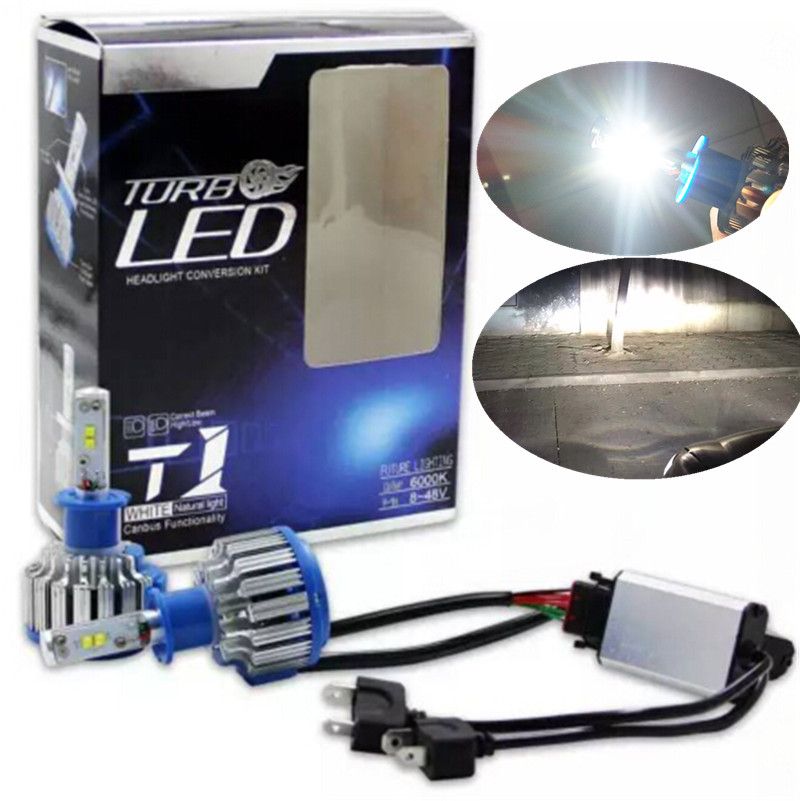 110W LED H1 H3 H4//HB2 H7 H8//H9//H11 9005 9006//HB4//9012 Headlight Conversion Bulbs