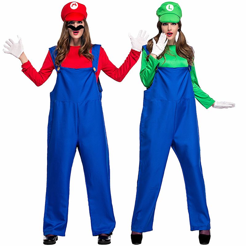 Mario Super Plumber Adult Costume