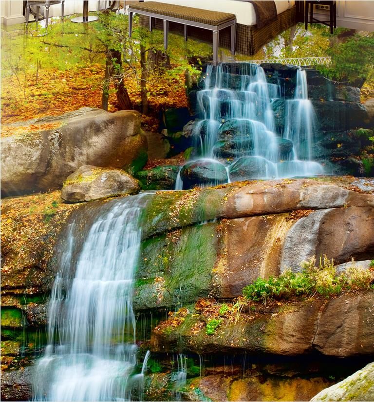 Wallpaper Water Falls