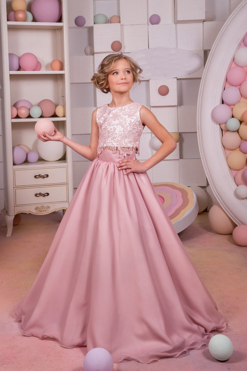 Kids two piece dress Outlet