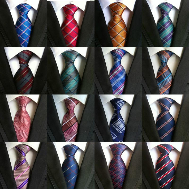 Navy Blue Pink Tie Striped Pattern Handmade 100% Silk Wedding Necktie 8cm Width
