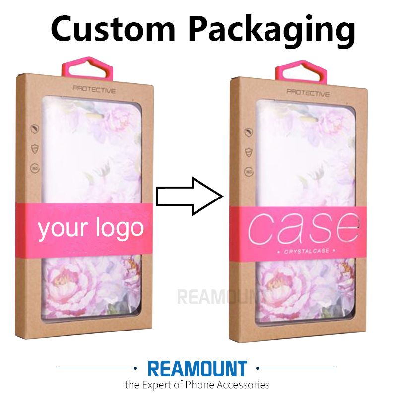 Paper Cell Phone Case Packaging Box Retail Package Boxes for Mobile Phone Cover