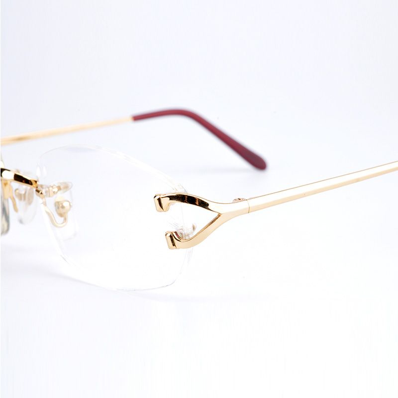 real gold glasses