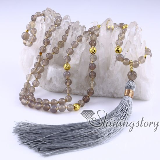 meditation bead necklace