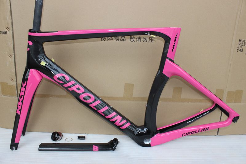 pink and black bike
