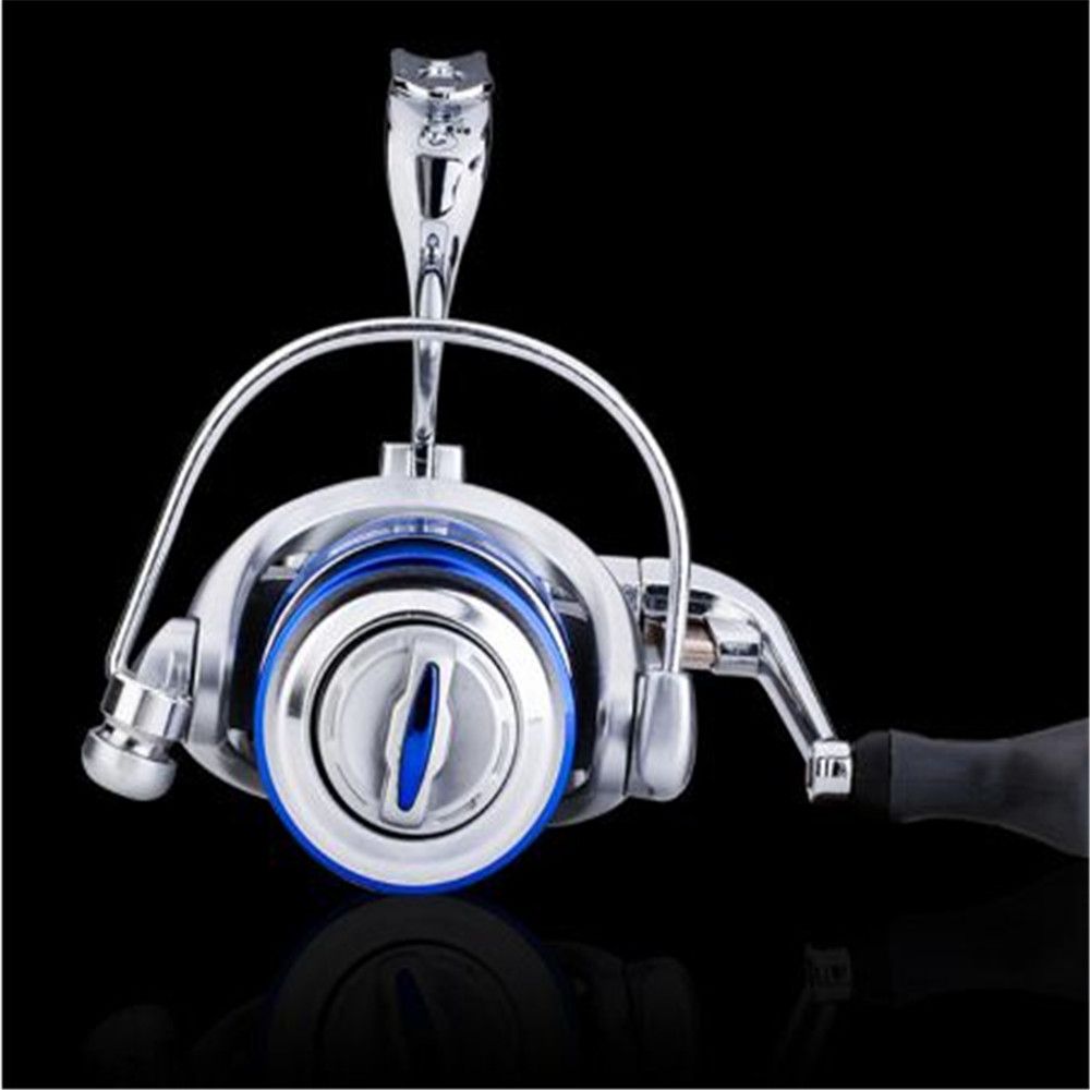 2020 New 2017 Two Speed Fishing Equipment Metal Alloy Fishing Wheel 5mm