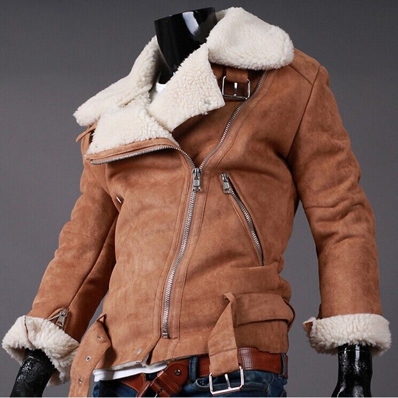 Best Quality Fall Winter Lamb Shearling Mens Motorcycle Searching For Exquisite Material And Find Quality Fall Winter Lamb Shearling Mens Motorcycle Leather Jacket Suede Fake Lined Short Faux Fur Coats