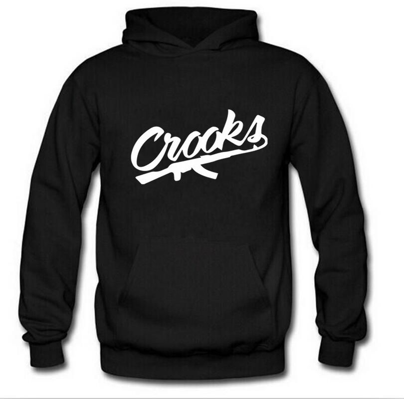 Fashion Fall Men039s Hip Hop Hoodie Crooks And Castles Hooded Long