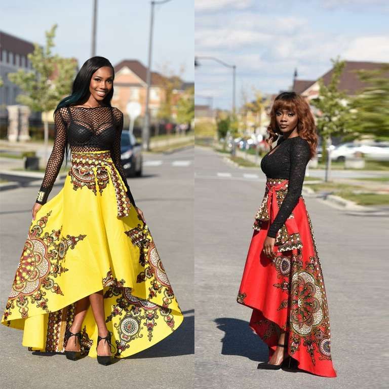 African Floral Dresses 2025