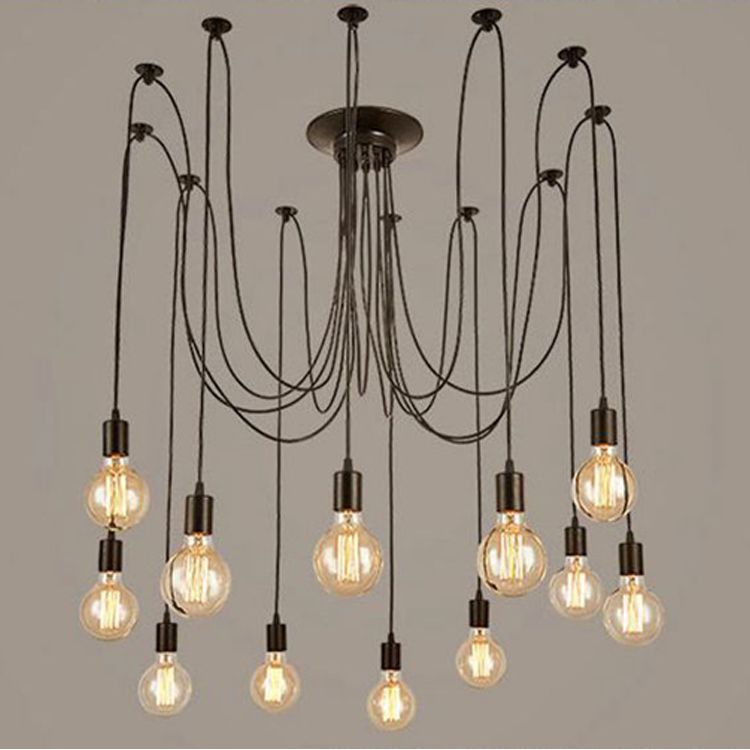 Modern Vintage Lights Chandelier Pendant Lighting Holder Group Lights Chandelier Pendant Lighting