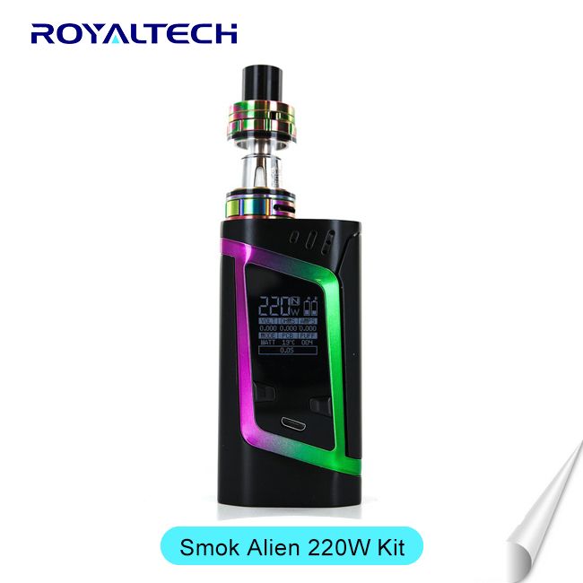 Quality SMOK Alien 220W Kit With TFV8 Baby Tank And SMOK