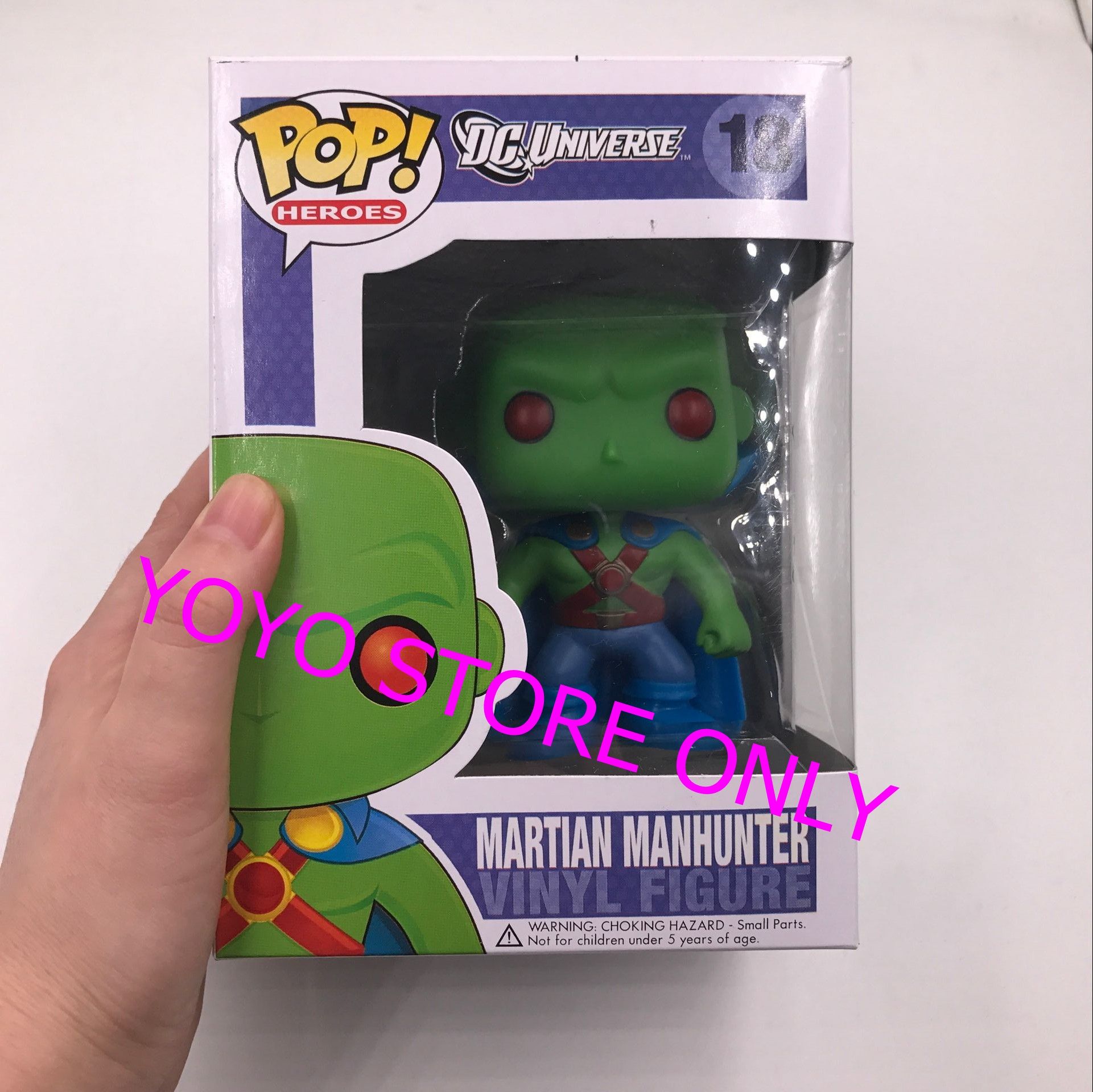 martian manhunter funko pop