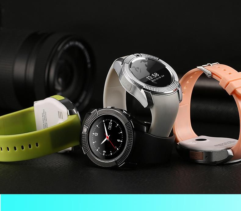 Suministro Al Por Mayor V8 Reloj Inteligente A Prueba De Agua De La Cámara  Android MTK6261D Teléfono Móvil Bluetooth Touch Relojes Inteligentes USB  Micro Tarjeta SIM TF TFDZ09 A1 Q18 De Kinglai,