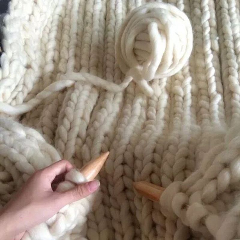 big knitting wool