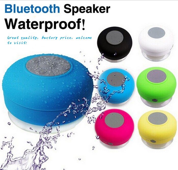 waterproof wireless bt shower speaker