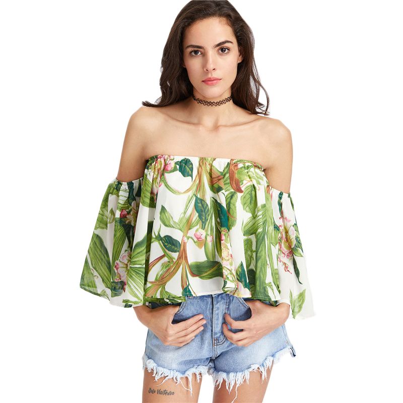 blusas strapless 2019