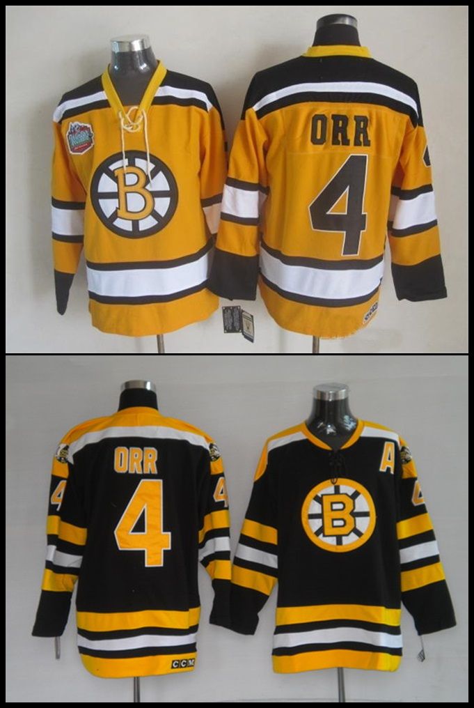 yellow bruins jersey