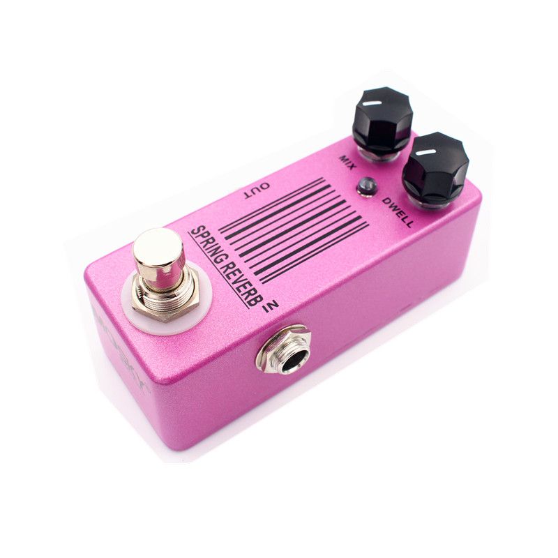 2021 New! Mini Spring Reverb Guitar Effect Pedal Reverb Pedal And True