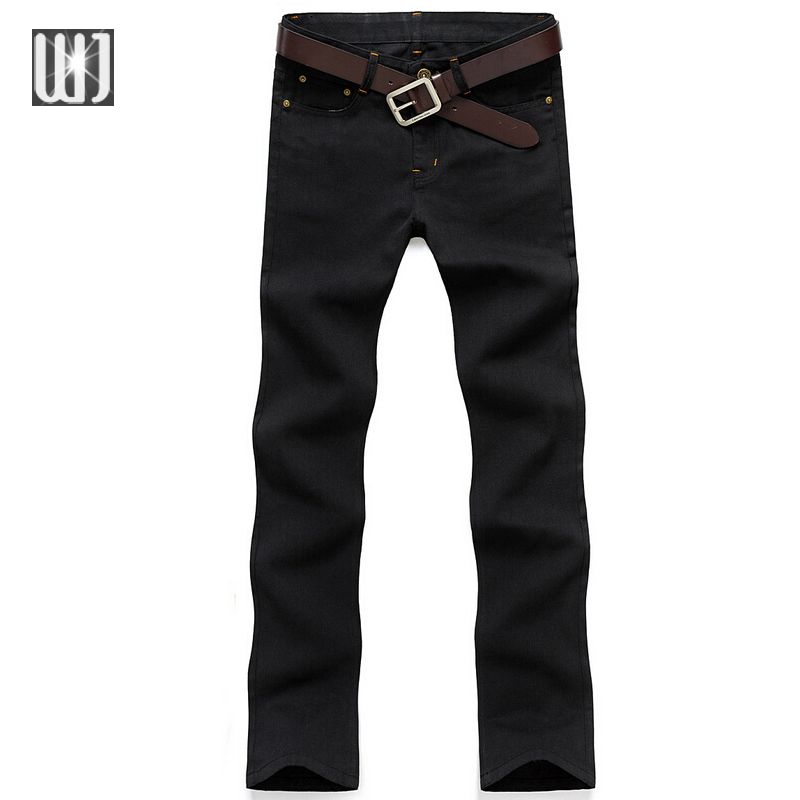 black cotton jeans mens