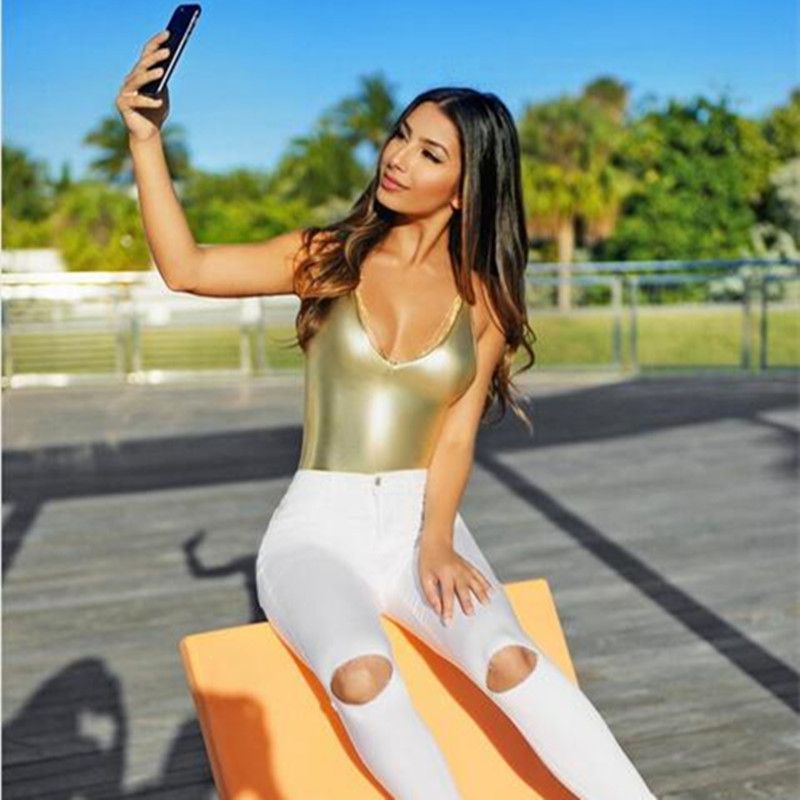 gold bathing suit plus size