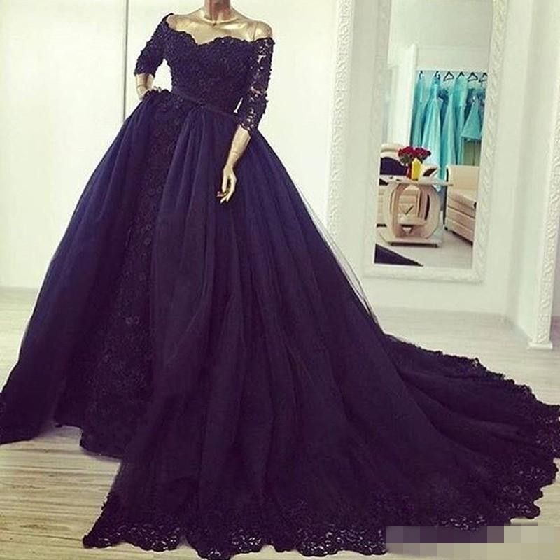 azul meia noite vestido