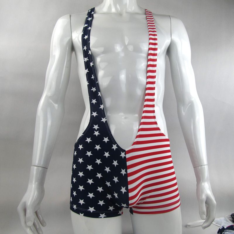 american flag borat suit