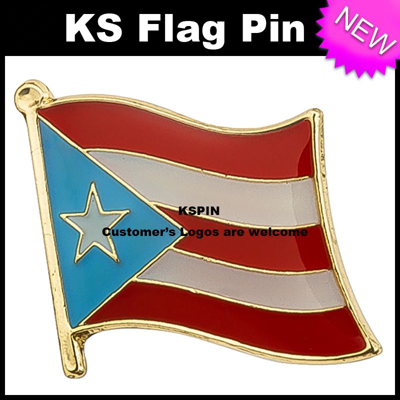 Acheter Drapeau Porto Rico Drapeau Pin Livraison Gratuite Ks 0239 De 4 54 Du Shenzhenkingshine Dhgate Com