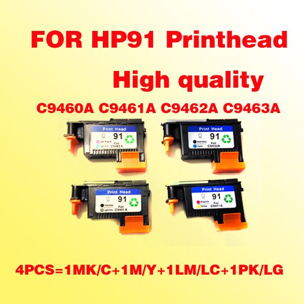 De alta qualidade Para cabeça de impressão hp91 para hp 91 C9460A C9461A C9462A Cabeça de impressão C9463A Designjet Z6100 Z6100P