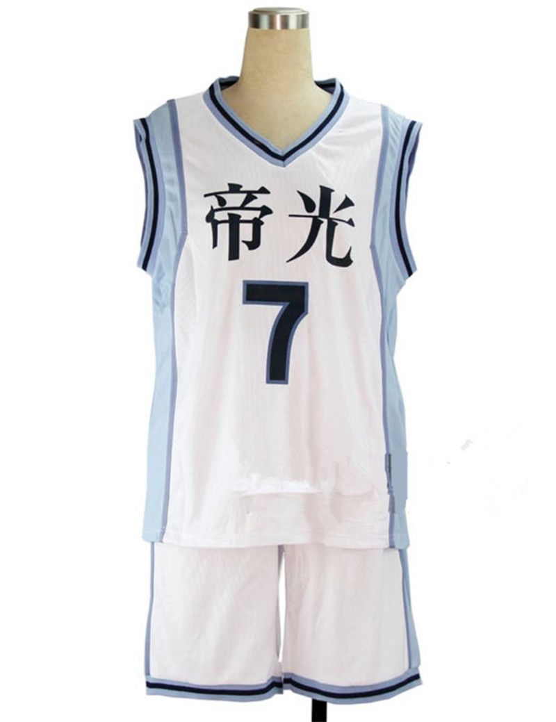 Kuroko no Basuke Seirin Jersey Short Kuroko Tetsuya Kagami Taiga Cosplay Costume Kuroko no Basuke Seirin Jersey Short Kuroko Tetsuya Kagami Taiga Cosplay Costume