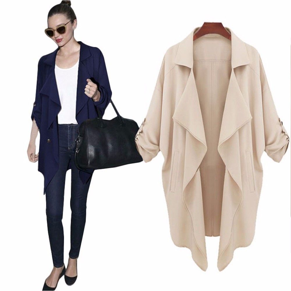 KEBINAI Autumn Women Jacket Solid Color Casual Loose Hooded Female Outerwear Long Coat Pink Jakets KEBINAI Autumn Women Jacket Solid Color Casual Loose Hooded Female Outerwear Long Coat Pink Jakets