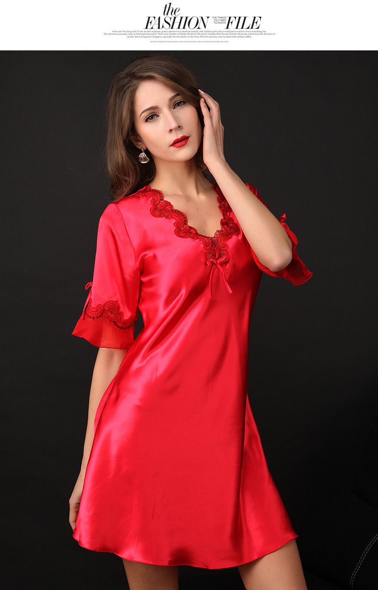 chemise de nuit luxe