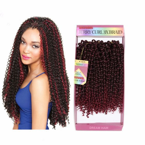 2020 Deep Curly Freetress Synthetic Crochet Braids Twist Braiding