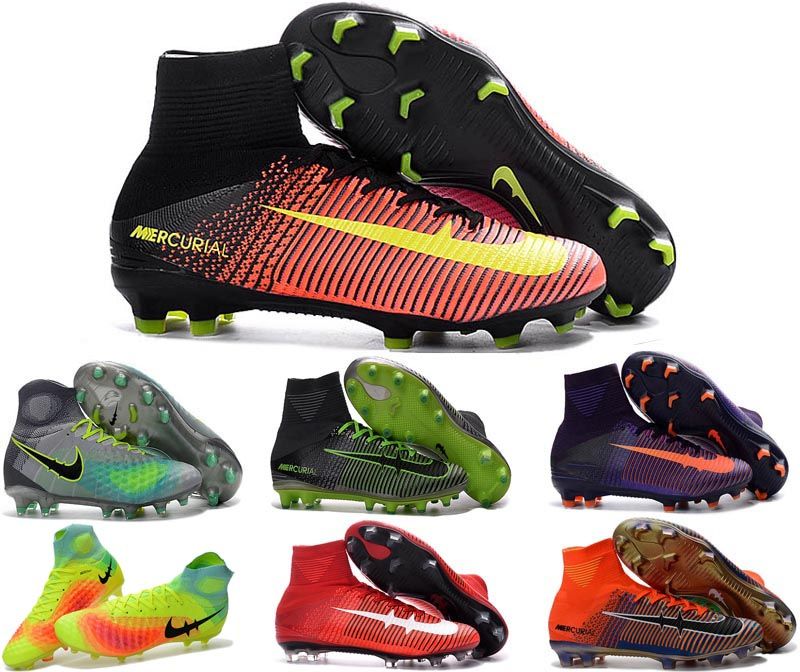 2017 Niños Mercurial Superfly FG Chica CR7 Cristiano Ronaldo Zapatillas Niños de Fútbol